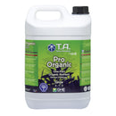 Container of Terra Aquatica Pro Organic Grow nutrient in a 5 litre size